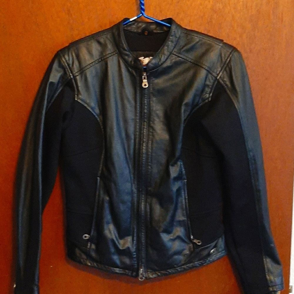 Ladies leather jacket